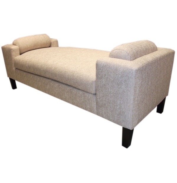 Low Arm Settee With Bolster Pillowstest