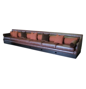 Tls By Design Long Banquette With Charging Ports